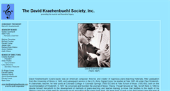 Desktop Screenshot of davidkraehenbuehlsociety.org
